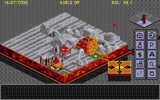 Utopia - The New Worlds [datadisk] atari screenshot